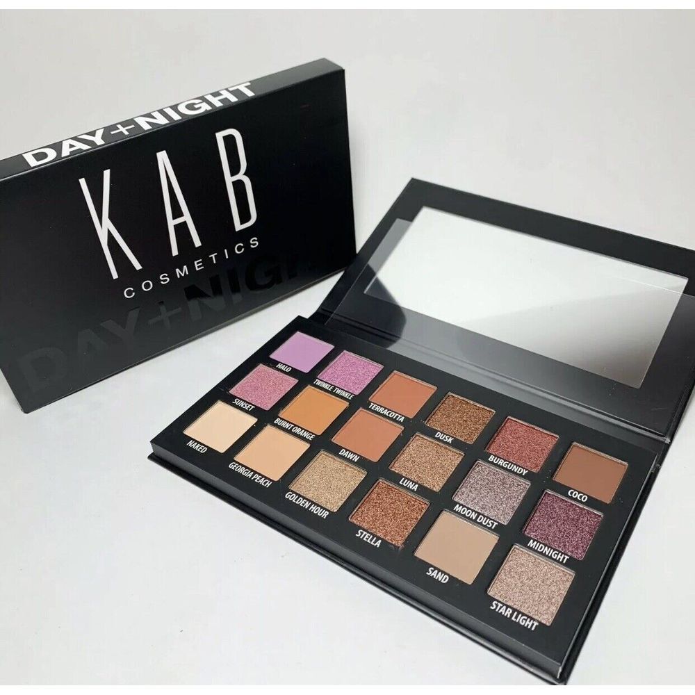 KAB Cosmetics Day Night Eyeshadow Palette 16 Shades‎